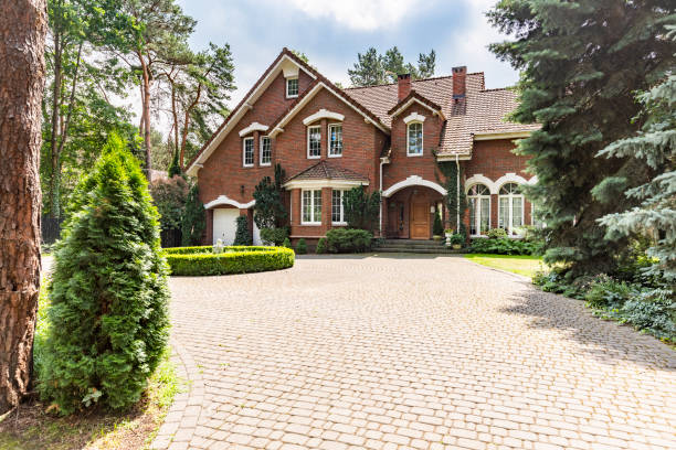 Residential Paver Driveway in Arlington, MN